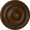 Ekena Millwork Kepler Traditional Medallion (For Canopies up to 2 5/8"), 11 7/8"OD x 1 1/4"P, Root Beer Crackle CM12KPRBC - alternate 1